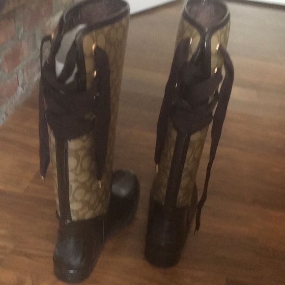 Coach rain boots - Picture 2 of 7